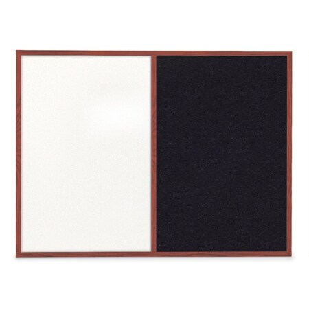 United Visual Products Sliding Door Indoor Enclosed Corkboard, 3 UV9000ACS-SATIN-RUBBER